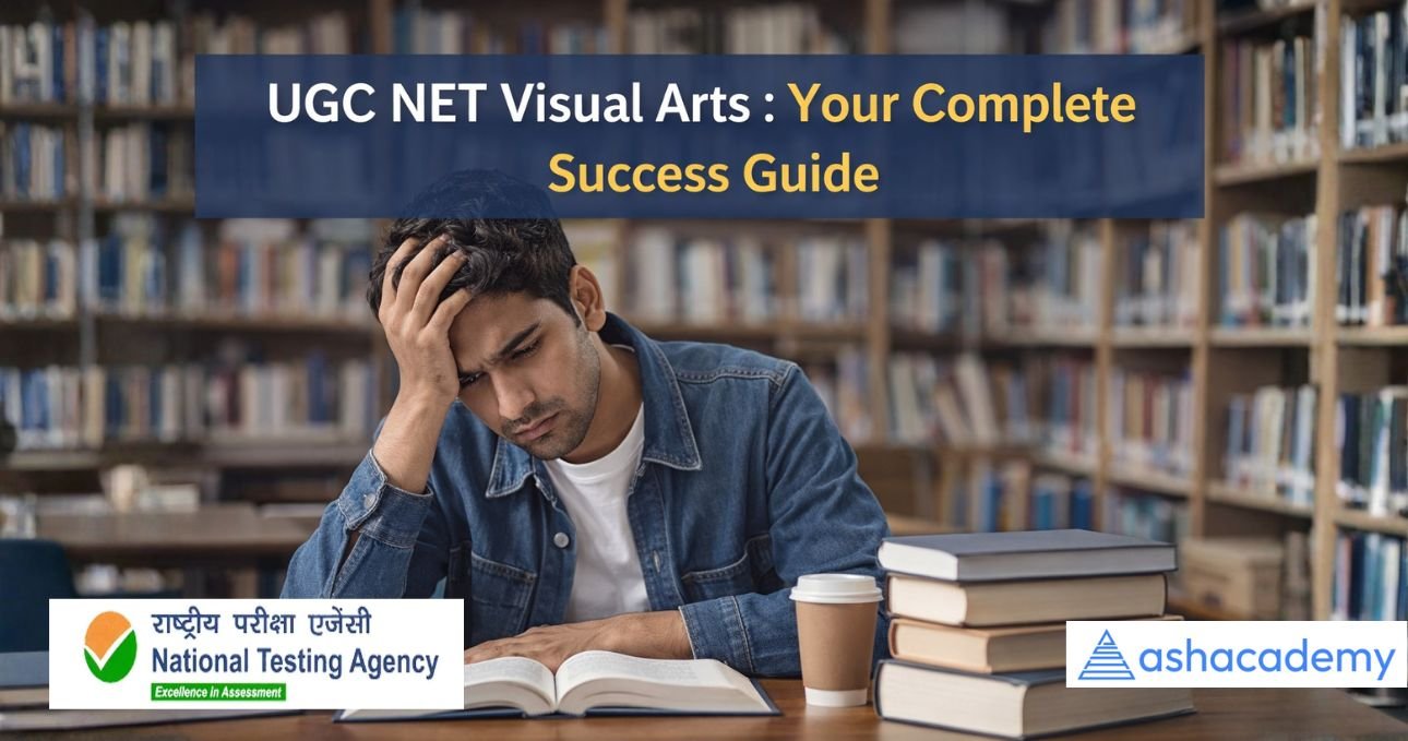 UGC NET Visual Arts aspirant confused while studying in library, seeking clear conceptual guidance